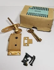 Vintage Mortise Lock With 2 Keys Independent Lock Co. New, Never Used