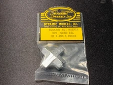 1/24 Dynamic #620 slot car 2 & 3 prong knock-off nut wrench MIP NEW OLD STOCK