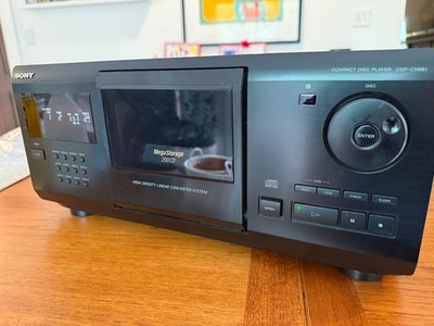 Sony MegaStorage 200 Disc CD Player Changer CDP-CX681 Fully Tested 1998