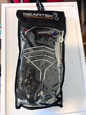 BearTek Herren Schwarz Leder Bluetooth Handgelenk Handschuhe Gr. S Warm Winter S313