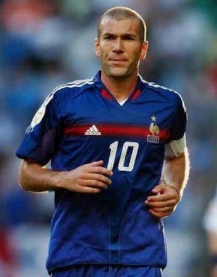 adidas France MNT National Team FFF Blue BLANK Home 2004 Soccer