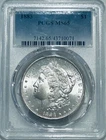 1883 P Morgan Silver Dollar PCGS MS65 Tough Date in High Grades