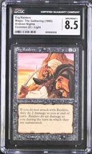 MTG Arabian Nights ERG RAIDERS LIGHT CGC 8.5 (BIN0058) Graded Power