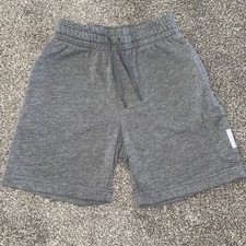 Boys Jordan Nike Air Gray Sweat Shorts Size S