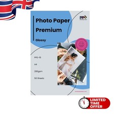 Glossy Photo Paper A4 8.5x11 - 255gsm for Stunning Prints (50 Sheets)