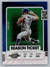 Trevor Bauer 2021 Panini Contenders Optic Green Wave #46