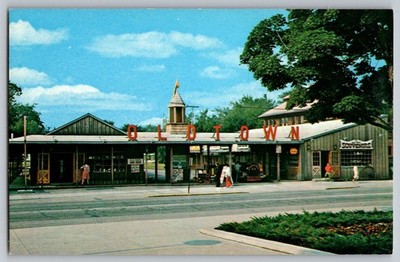 Postcard - Oldtown, Sault Ste. Marie, Michigan