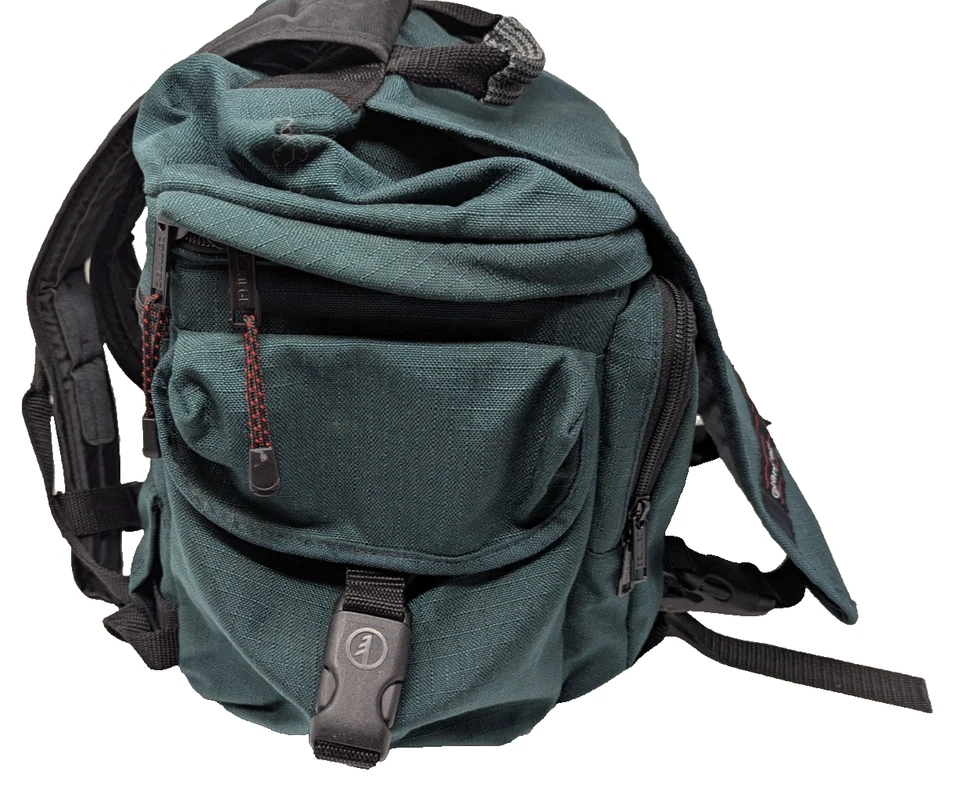 Mochila para cámara Tamrac aventura DSLR verde bosque divisores completos hecha en EE. UU. Foto 2 de 4