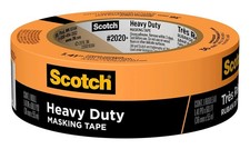 Scotch Heavy Duty Masking Tape, 1.41 in x 60.1 yd, 2020 -36AP, 1 roll