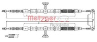 Metzger Autoteile Bremsseil Seilzug Feststellbremse 11.5944 FüR Vectra Opel CC