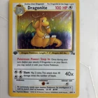 Pokémon Dragonite 1st Edition Vintage Hologram 4/62 1999 Nice Card!