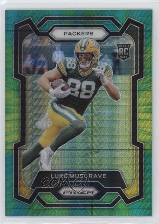 2023 Panini Prizm Rookies Hyper Prizm 127/175 Luke Musgrave #337 Rookie RC 0rd2