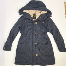 G.I.G.A. DX Killtec 40/10 Sherpa Lined Hooded Women's Parka Pre-Owned Navy