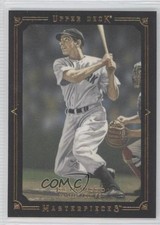 2008 Upper Deck Masterpieces Black Paper Framed Joe DiMaggio #108 HOF 1h8