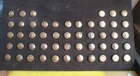 Lot Of Civil War buttons On A plaque No Idea how Old They Are