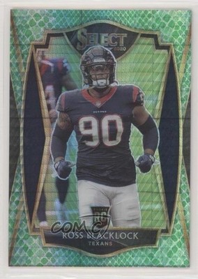 2020 Select Premier Level Dragon Scale Prizm 58/67 Ross Blacklock Rookie RC 0jx4