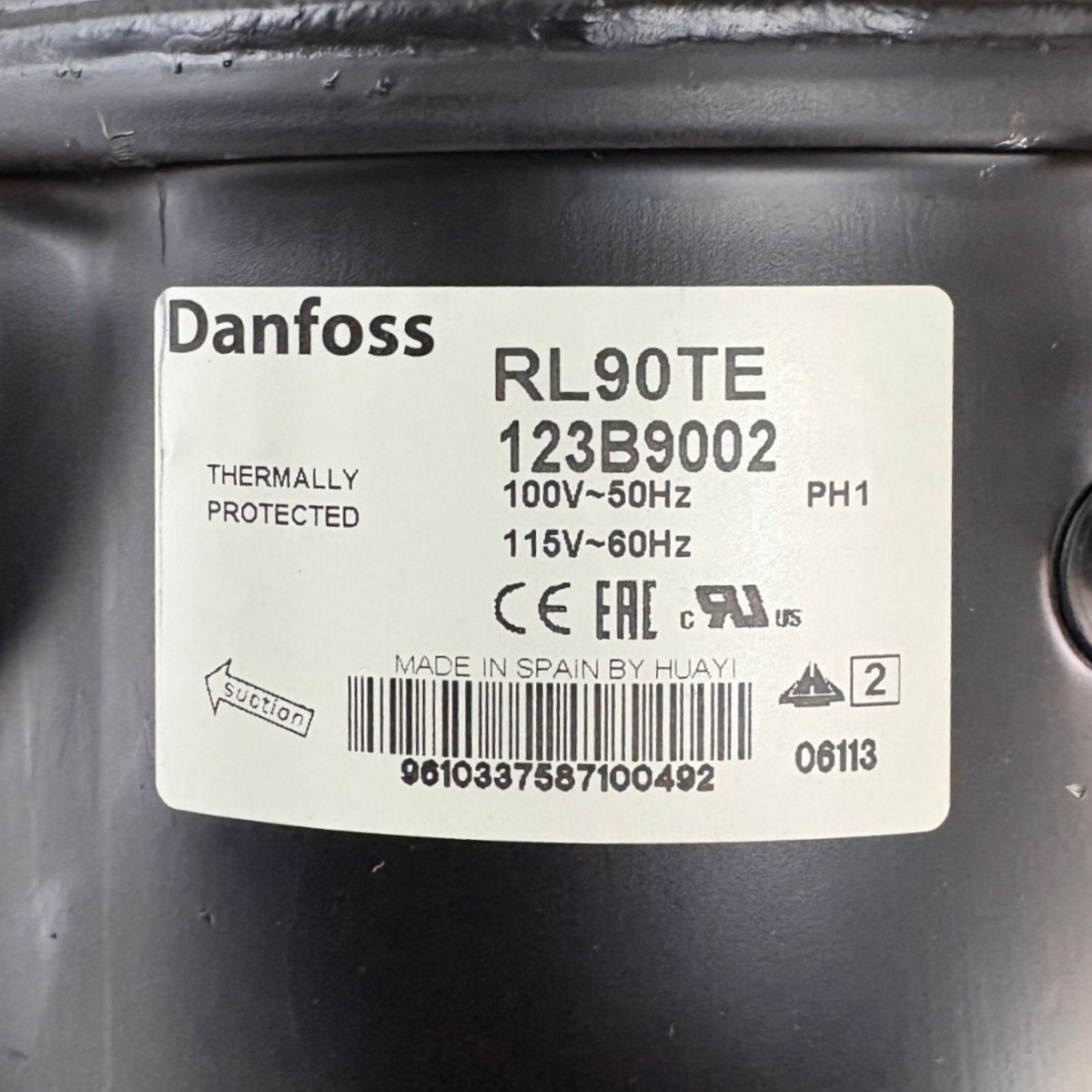 Cubigel Danfoss RL90TE/RA19865 Compressor | eBay