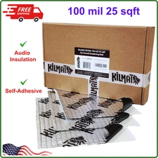 Extra 100 Mil 25 Sqft Car Sound Deadening Mat, Butyl Automotive Sound Deadener