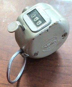 Vintage Veeder Root Inc. Hand Held Counter Hartford Conn/ Working