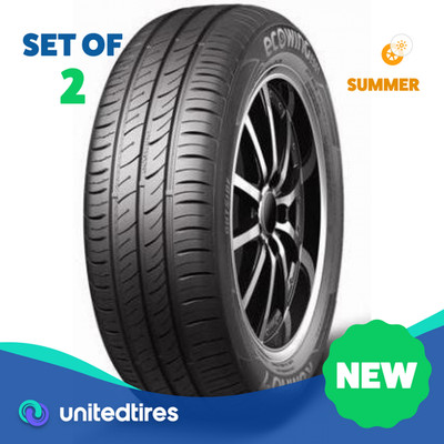 Set of (2) New P 195/50R16 Kumho Ecowing ES01 KH27 88V