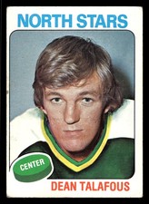 1975-76 Topps Dean Talafous #197 - Minnesota North Stars - VG