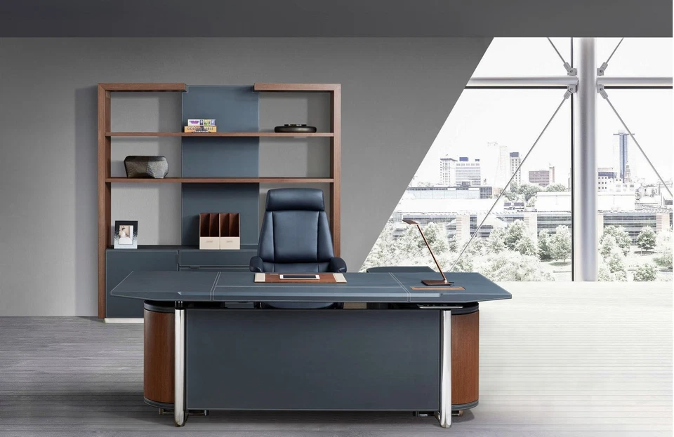 Moderner Aktenschrank aus MDF und Edelstahl in elegantem Design - Bild 2 von 2