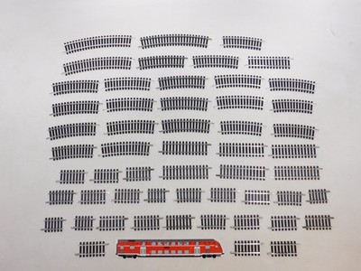 50x Fleischmann H0 DC Compensating Section (1900 1901 1903) SG/Mint #DH890-0.5