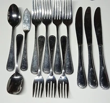 Oneida Pearl Royal Pearl? Flatware Lot 13 PC 