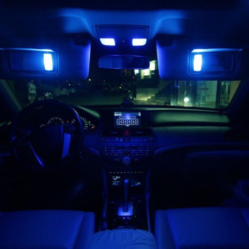 LED Interior Package Kit Map License Bulb Xenon Bule For 10X Chrysler Cruiser - Picture 6 of 9