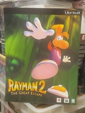 Rayman 2 TGE Flyer (1999) Brand New Ubisoft Retail Distribution Promotion Sheet