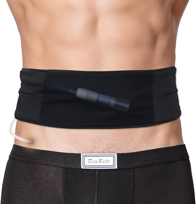 Breathable Peritoneal Dialysis Belt with Mesh Pouch PD Catheter Trans...