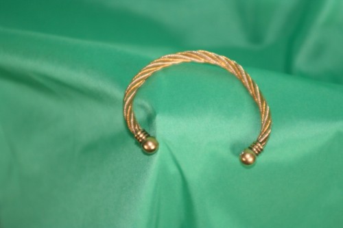 bracciale in rame intrecciato con magneti - Foto 3 di 3