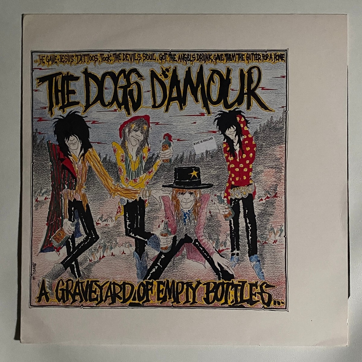 The Dogs D'Amour - A Graveyard Of Empty Bottles (Vol. 1) - VINYL