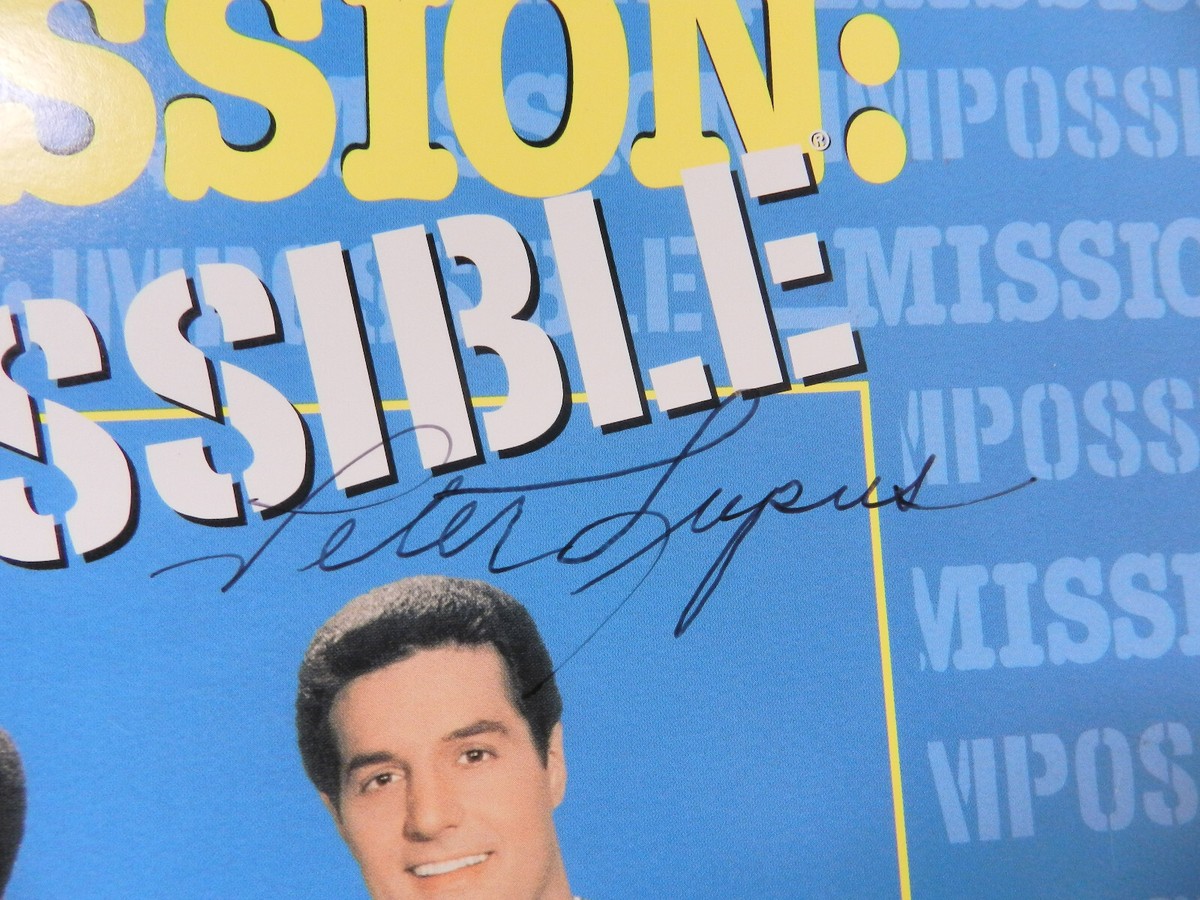 Mission: Impossible キャスト サイン入り Mission: Impossible