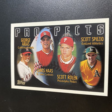 1996 Topps Baseball Scott Rolen Phillies Rookie Card #434 Hall of Famer. rookie card picture