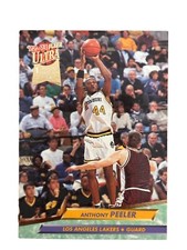 Excellent: Vintage 1992-93 FLEER ULTRA Anthony Peeler Los Angeles Lakers RC