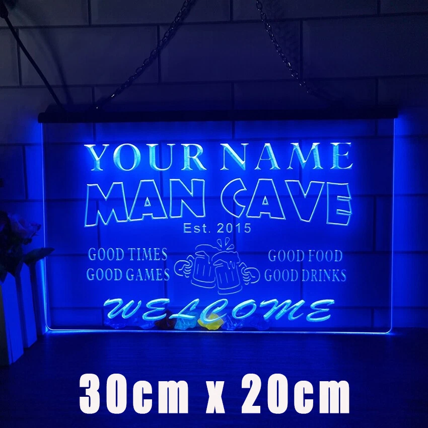 Custom neon signs for man cave deals