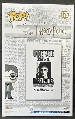 FUNKO POP UNDESIRABLE NO.1 HARRY POTTER POP! POSTER #175-FREE DELIVERY - Picture 5 of 8