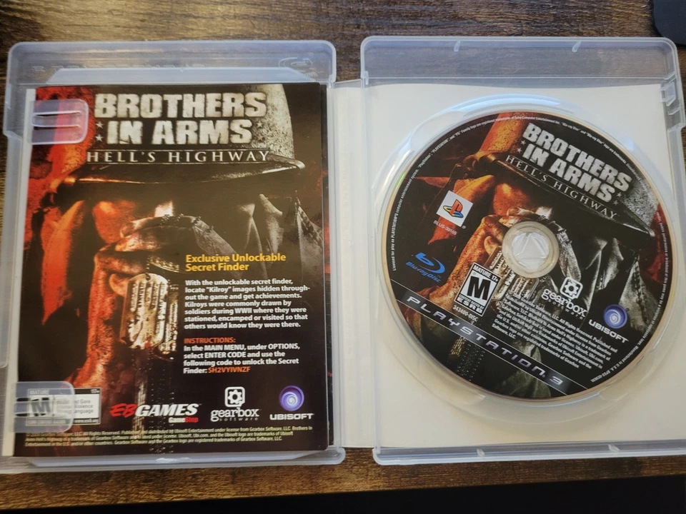 Brothers In Arms: Hell's Highway- PS3- CIB- Tested and Working - Image 2 of 3