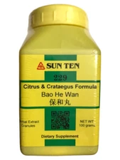 Sun Ten - Citrus & Crataegus Formula Granules / Bao He Wan / 保和丸, 229, Powder