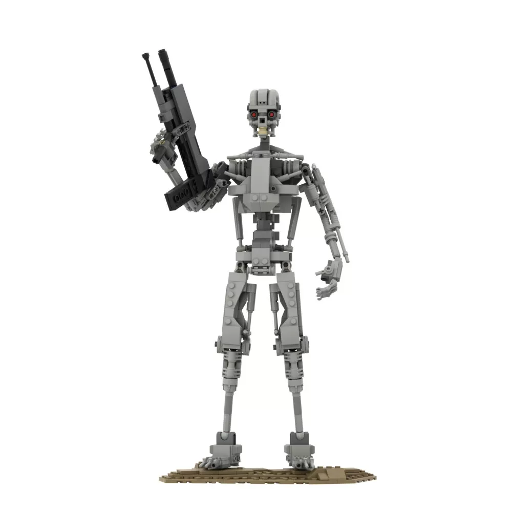 MOC Terminator T 800 Model Building Toys The Terminator Robots