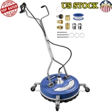 20 In Pressure Washer Surface Cleaner 4500PSI W/ Wheels Driveway Patio Cleaning