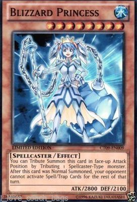 Blizzard Princess - CT09-EN009 - SUPER HOLO RareX X 1 Yugioh Mint