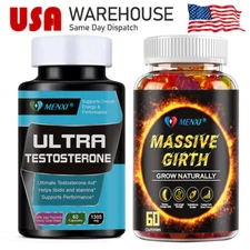 Male Testosterone Enhancement Formula 1305mg - 60pcs Stamina & Vitality Support