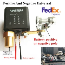 Car Battery Disconnect Cut Off Isolator Master Switches Wireless Remote -USA