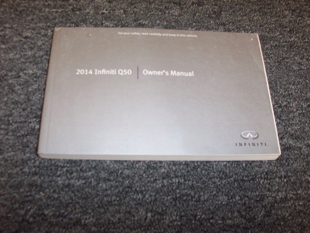 Manual infiniti q50