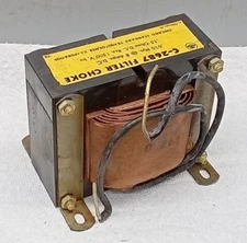 1 NOS Stancor Filter Choke C-2687   .010 Hy - 8 amps D.C - .15 OHMS