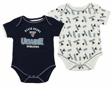 Outerstuff NCAA Infant University of Maine Black Bear 2 Piece Creeper Set