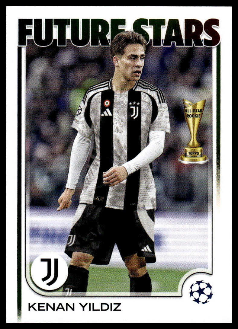 ケナン ユルディズ 直筆サインカード yildiz topps ucc 24-25 auto