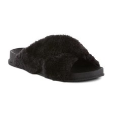 Joe Boxer Women's Fawn Black Slippers Size 5/6 or 9/10 or 11/12 Medium Width